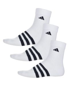 Adidas Adaptive 3-Pack Crew Sock White