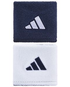 Adidas Interval Singlewide Wristband Navy/White