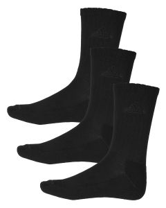 Adidas Men's Classic Cushion 2.0 3-Pack Crew Sock Black