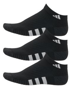 Adidas Women's Cushioned 3.0 3-Pack Low Cut Socks Black
